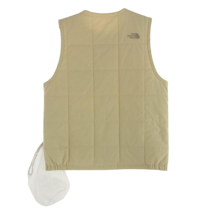 THE NORTH FACE ノースフェイス NY82330 Meadow Warm Vest メドウ ウォーム ベスト 中綿 ベスト ベージュ系 M【新古品】【未使用】【中古】