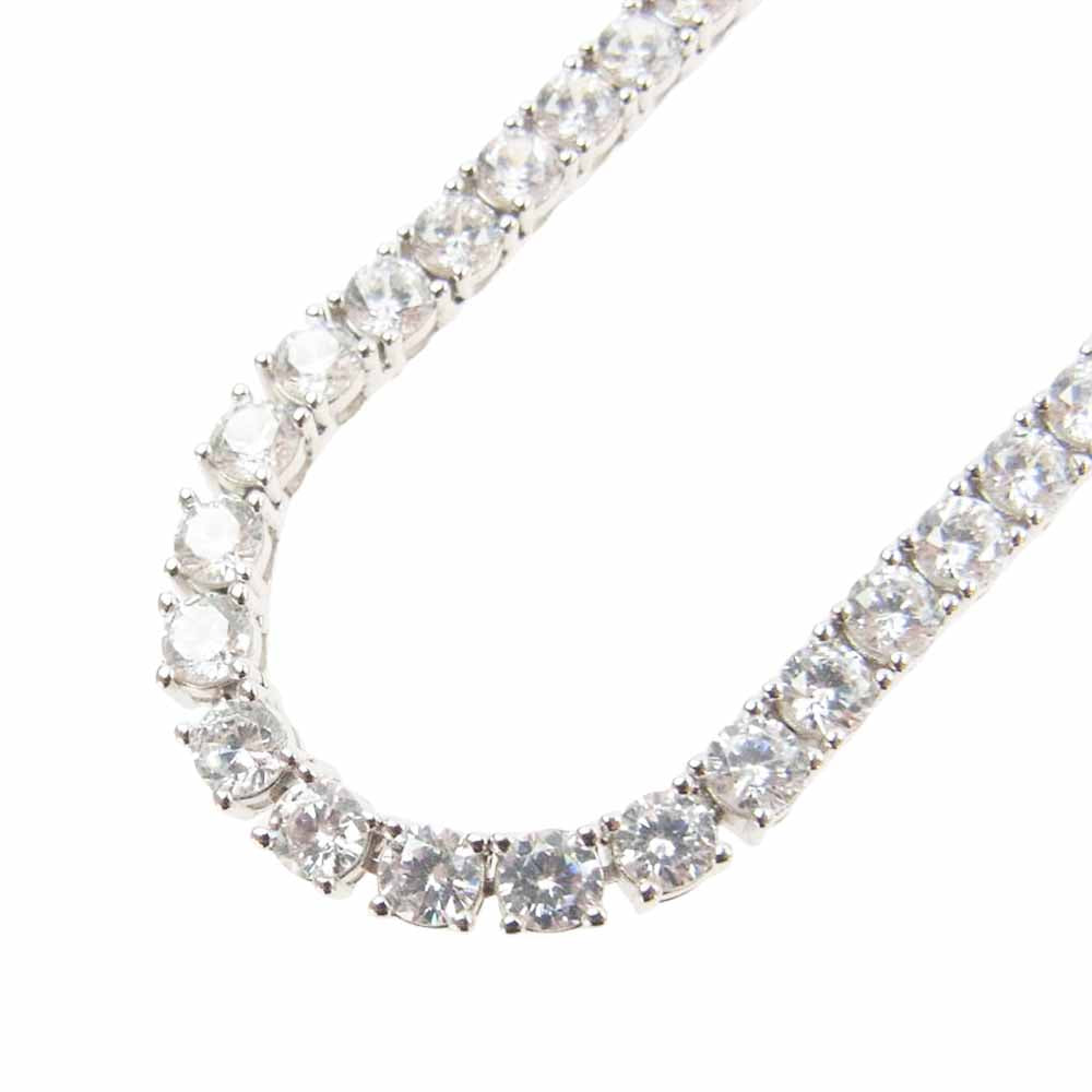 AVALANCHE アバランチ シルバー テニス ネックレス 50cm シルバー系