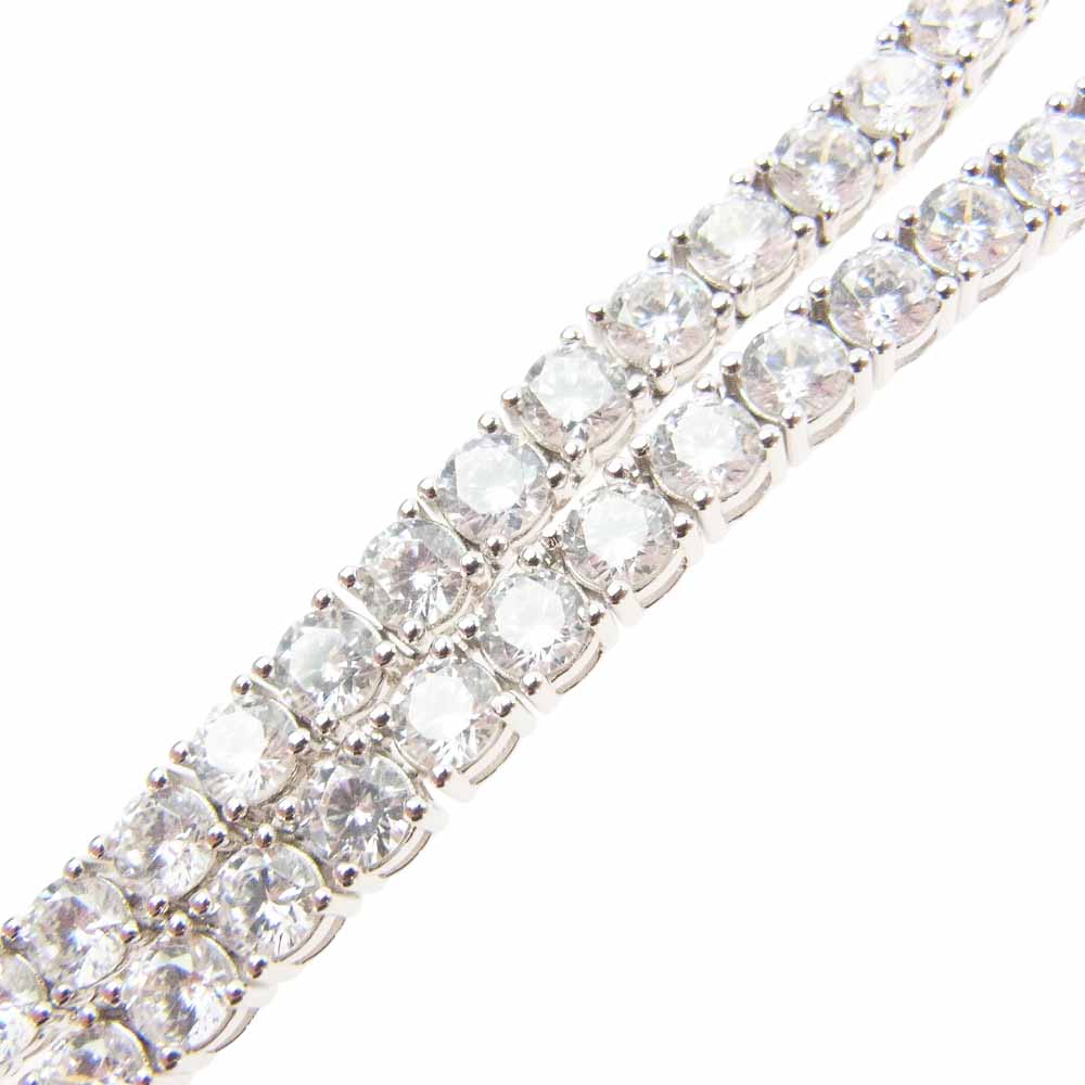 AVALANCHE アバランチ　シルバー テニスネックレス 幅5mm 50cm AVALANCHE アバランチ シルバー テニスネックレス 幅5mm 50cm