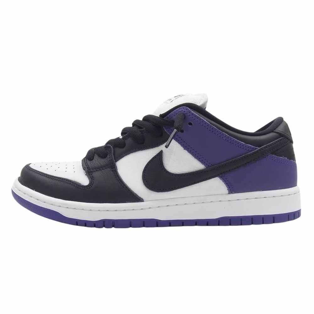 NIKE ナイキ BQ6817-500 SB Dunk Low Pro Court Purple SB ダンク ロー プロ コートパープル ローカット スニーカー ブラック系 パープル系 ホワイト系 27cm【中古】