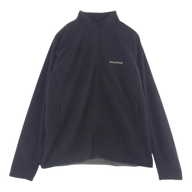 mont-bell モンベル シャミース フリース 裏地 ライナー ブラック系 XL【中古】
