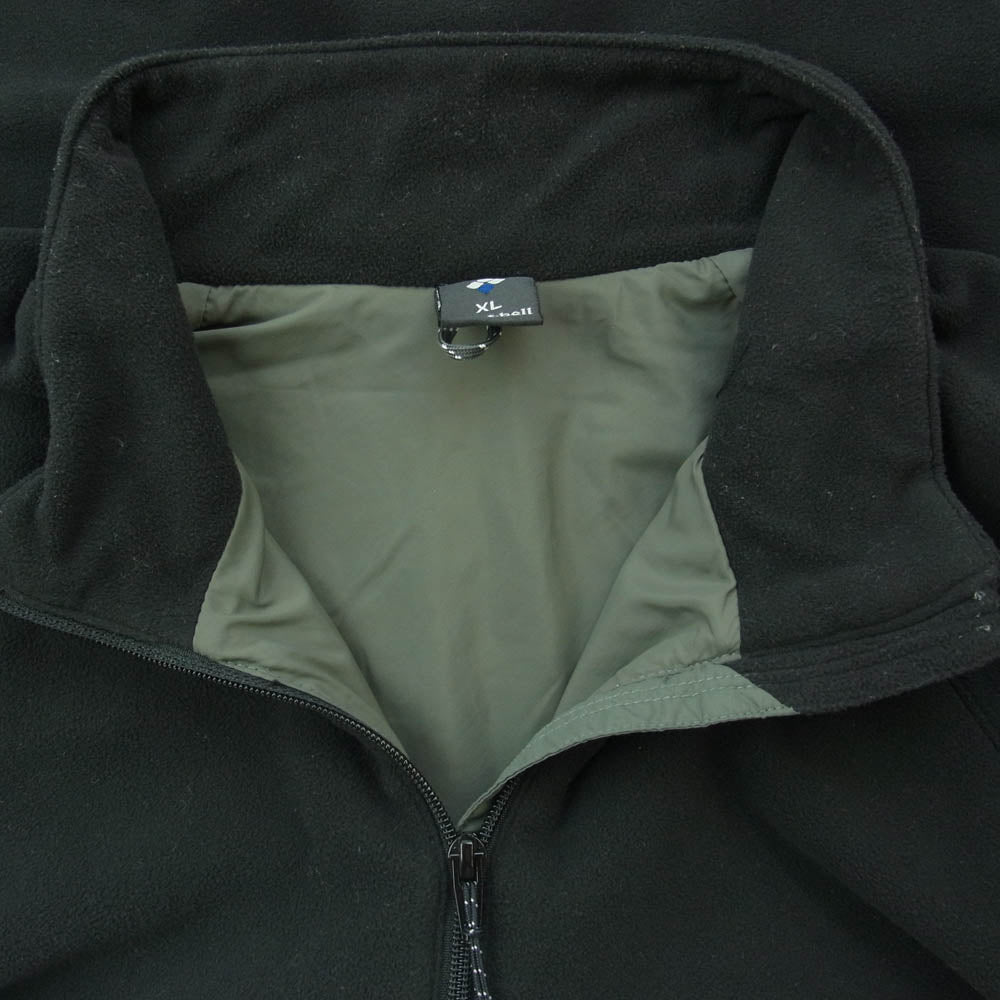 mont-bell モンベル シャミース フリース 裏地 ライナー ブラック系 XL【中古】