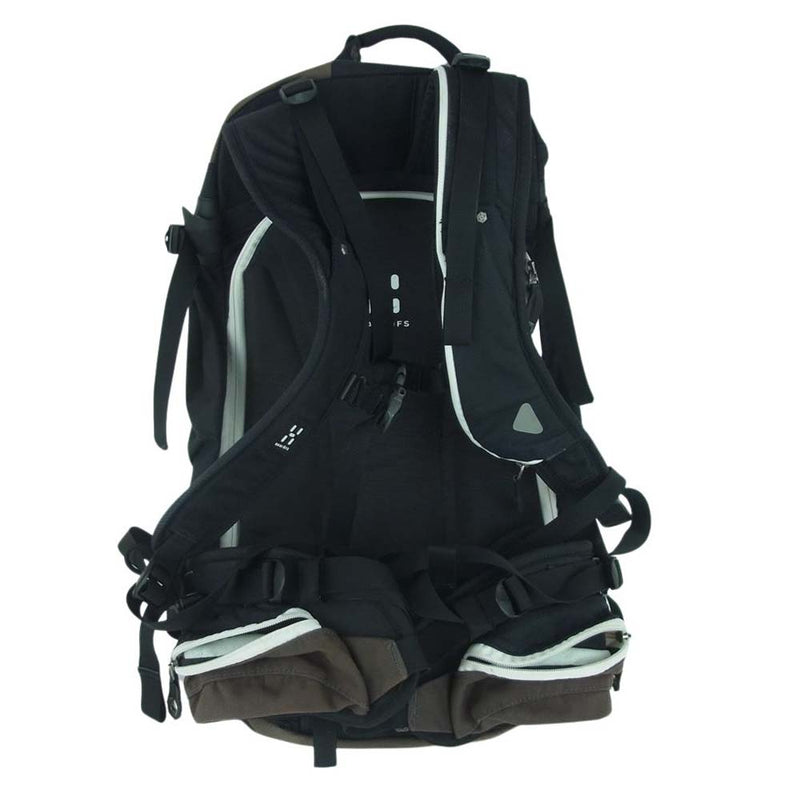 HAGLOFS ホグロフス マウンテンサーフ リュック 30L ブラック系 ブラウン系【中古】