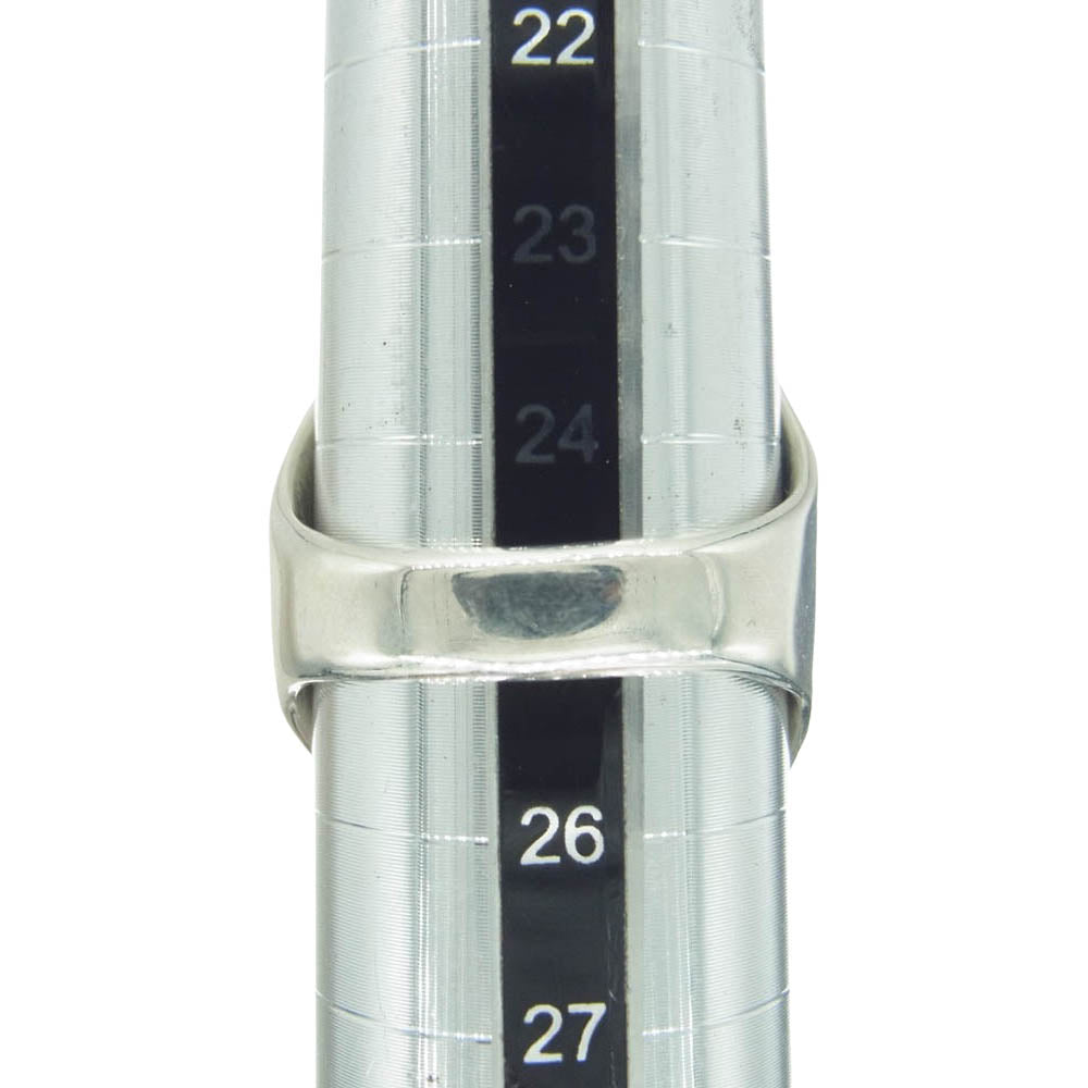 L.S.D エルエスディー ラウドスタイルデザイン Loud Style Design ラウドスタイルデザイン XOX CROSS RING TEN REFLECT クロス リング シルバー系 25号【中古】