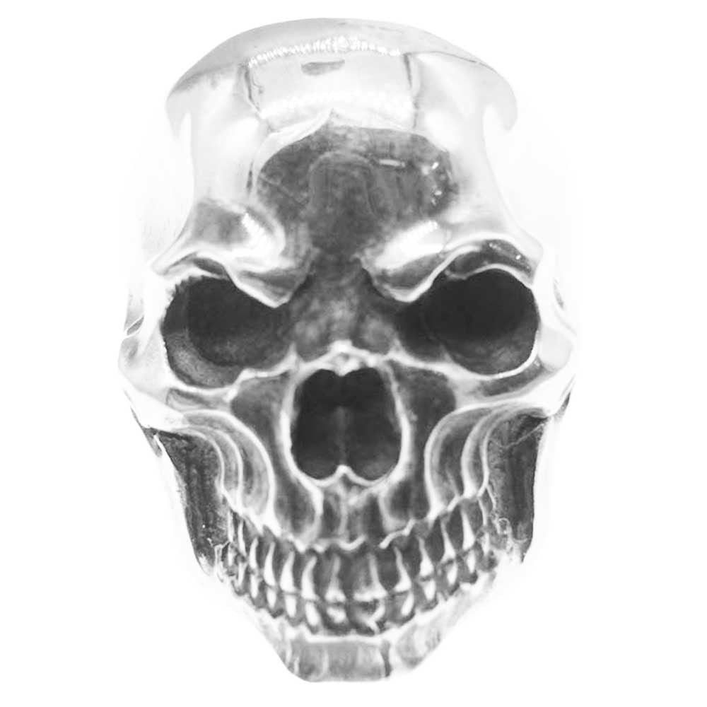 L.S.D エルエスディー ラウドスタイルデザイン Loud Style Design ラウドスタイルデザイン スカル リング シルバー系 15号【中古】