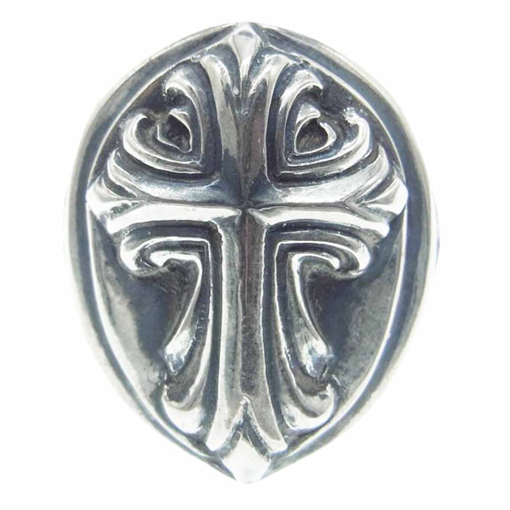 L.S.D エルエスディー ラウドスタイルデザイン Loud Style Design ラウドスタイルデザイン XOX CROSS RING TEN RELOAD クロス リング シルバー系 15号【中古】