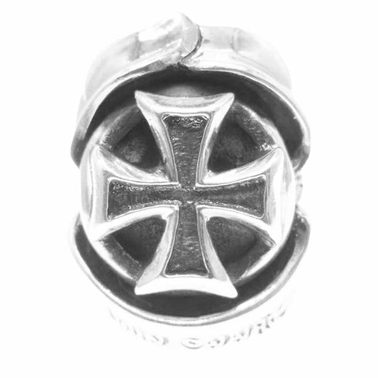 リフューズ L.S.D ラウドスタイルデザインアナザーライン SPEED CULT Ring スピードカルト アイアンクロス リング シルバー系 約18号【中古】