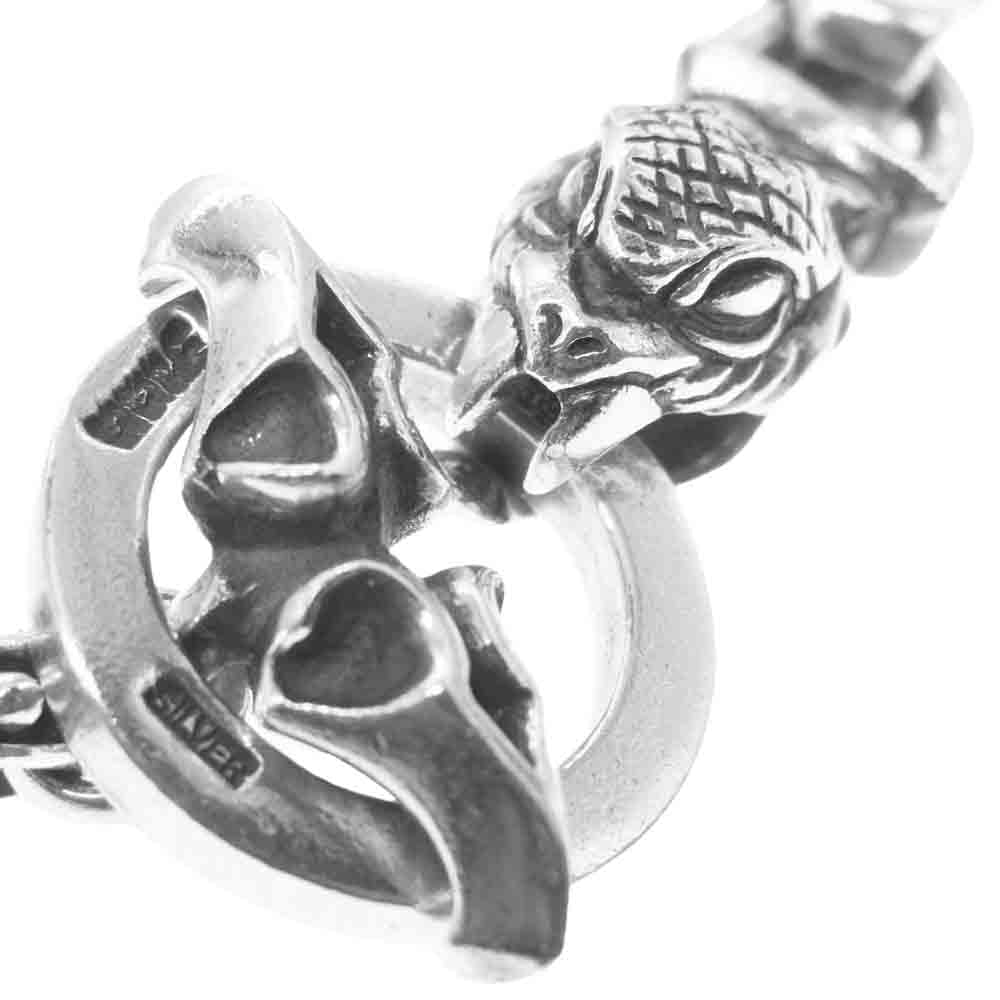 L.S.D エルエスディー ラウドスタイルデザイン Loud Style Design ラウドスタイルデザイン LGB004 BITE VIPER BRACELET スネーク ブレスレット シルバー系【中古】