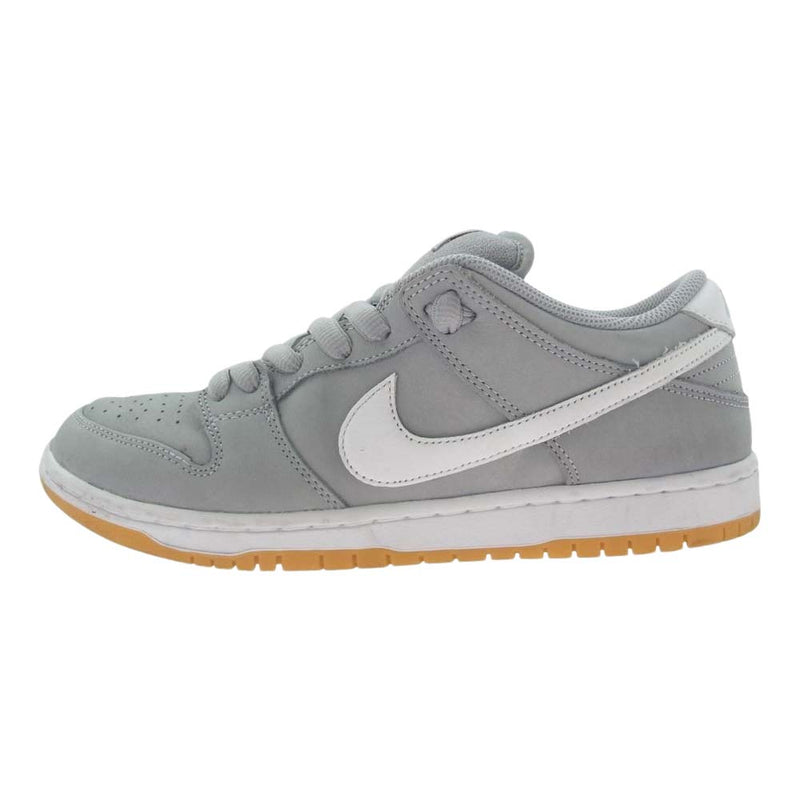 NIKE SB ナイキエスビー DV5464-001 Dunk Low Orange Label Grey Gum ダンク ロー オレンジレーベル グレーガム グレー系 26.5cm【中古】