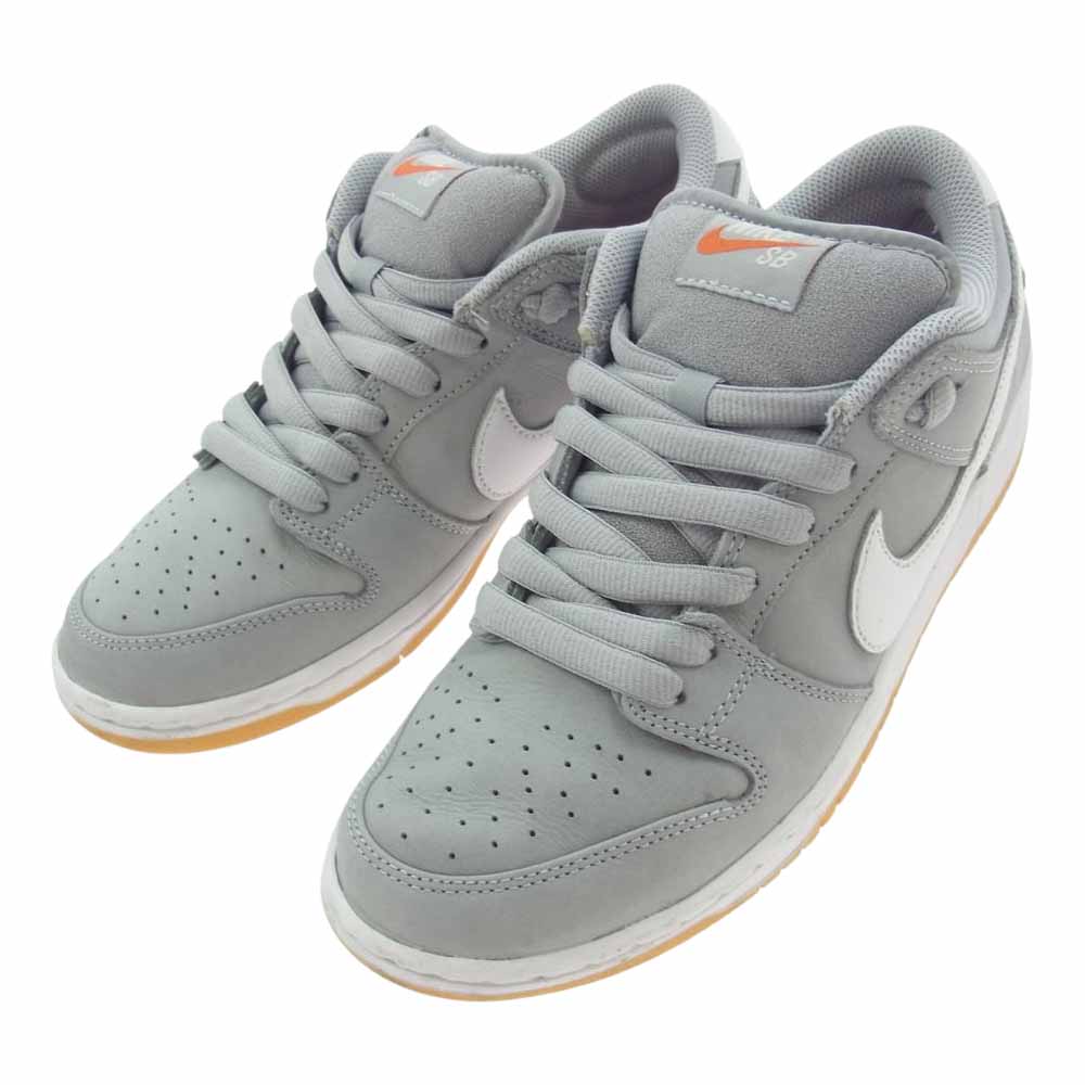 NIKE SB ナイキエスビー DV5464-001 Dunk Low Orange Label Grey Gum ダンク ロー オレンジレーベル グレーガム グレー系 26.5cm【中古】