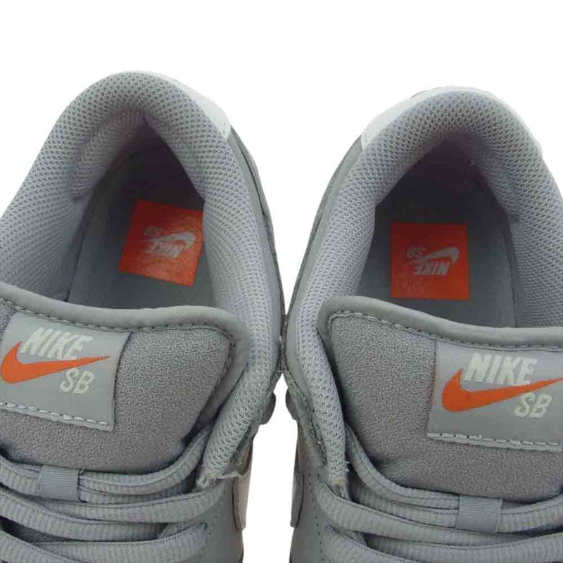 NIKE SB ナイキエスビー DV5464-001 Dunk Low Orange Label Grey Gum ダンク ロー オレンジレーベル グレーガム グレー系 26.5cm【中古】