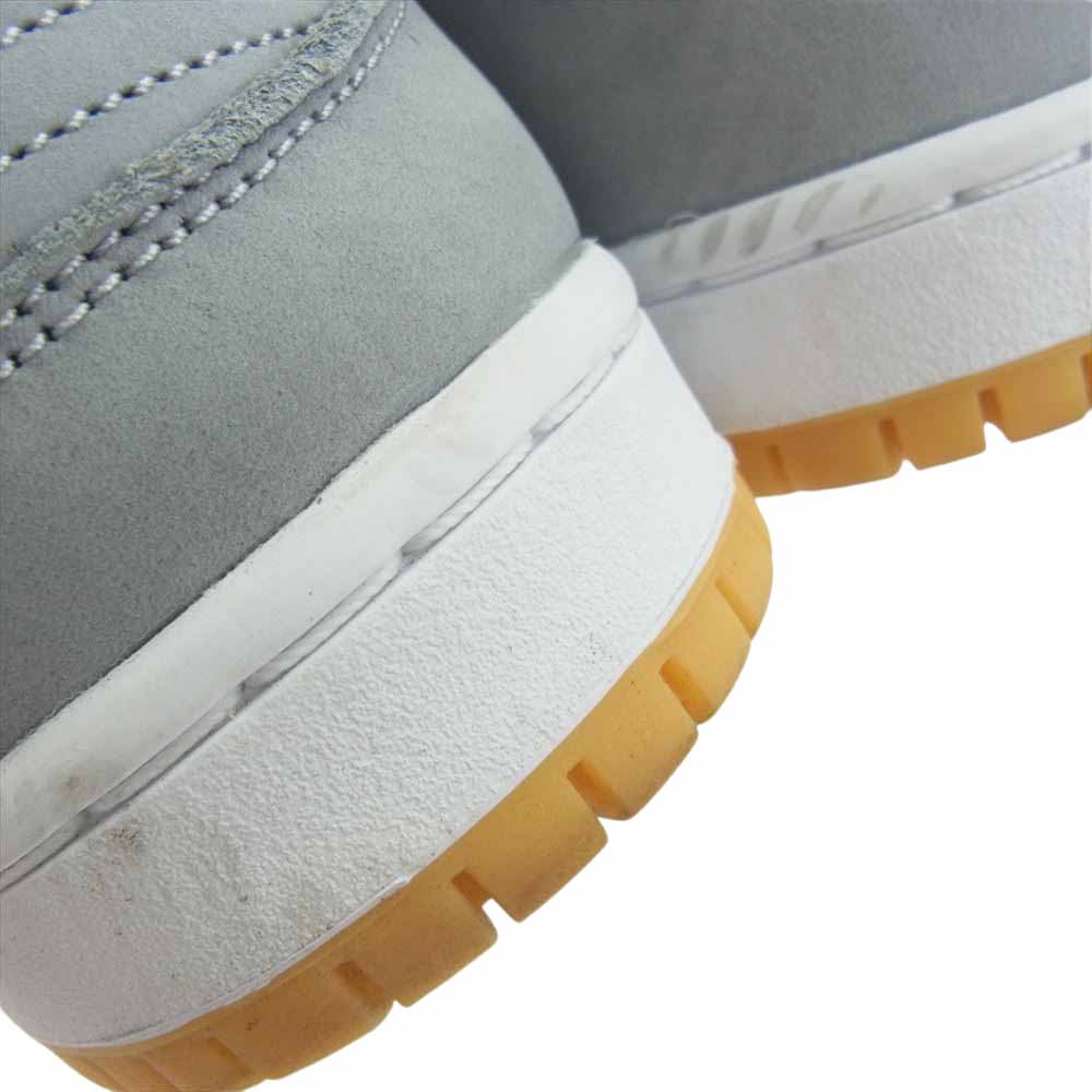 NIKE SB ナイキエスビー DV5464-001 Dunk Low Orange Label Grey Gum ダンク ロー オレンジレーベル グレーガム グレー系 26.5cm【中古】