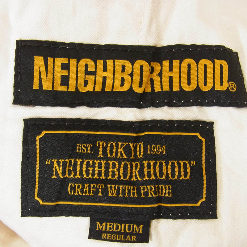 NEIGHBORHOOD ネイバーフッド 18W 181AQNH-PTM01 PAINTER/C-PT ぺインター パンツ オフホワイト系 M【中古】