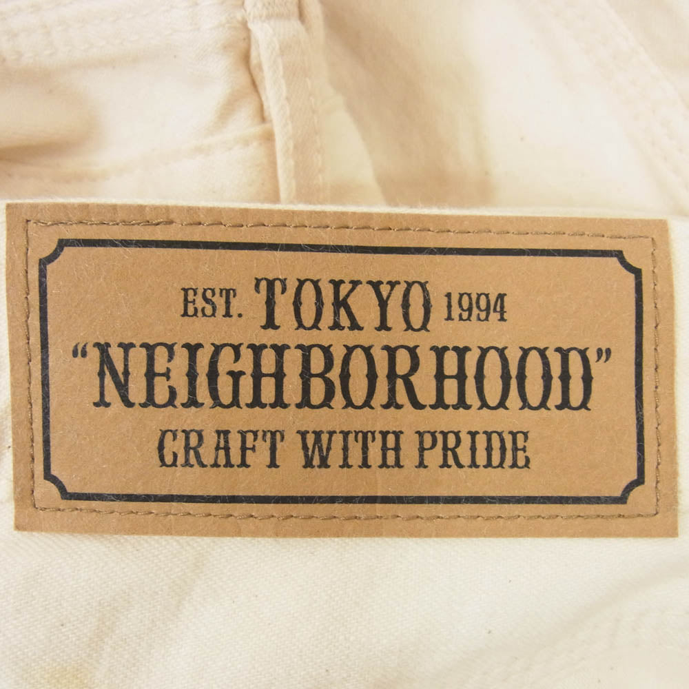 NEIGHBORHOOD ネイバーフッド 18W 181AQNH-PTM01 PAINTER/C-PT ぺインター パンツ オフホワイト系 M【中古】