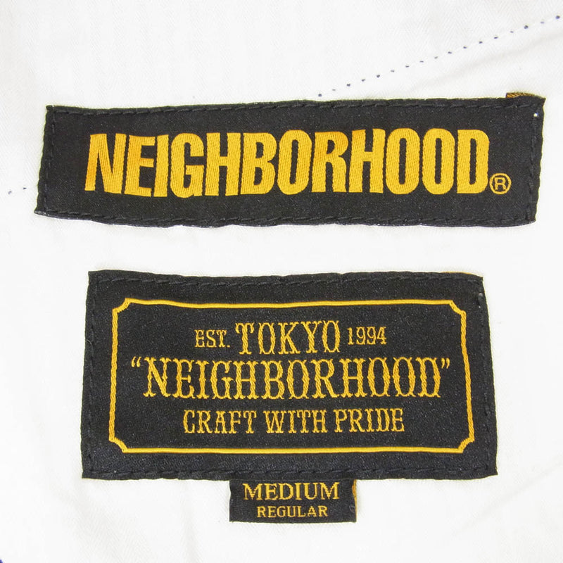 NEIGHBORHOOD ネイバーフッド 18AW 181SPNH-PTM01 WP.WIDE/EC-PT ワイド チノ ワーク パンツ ネイビー系 M【中古】