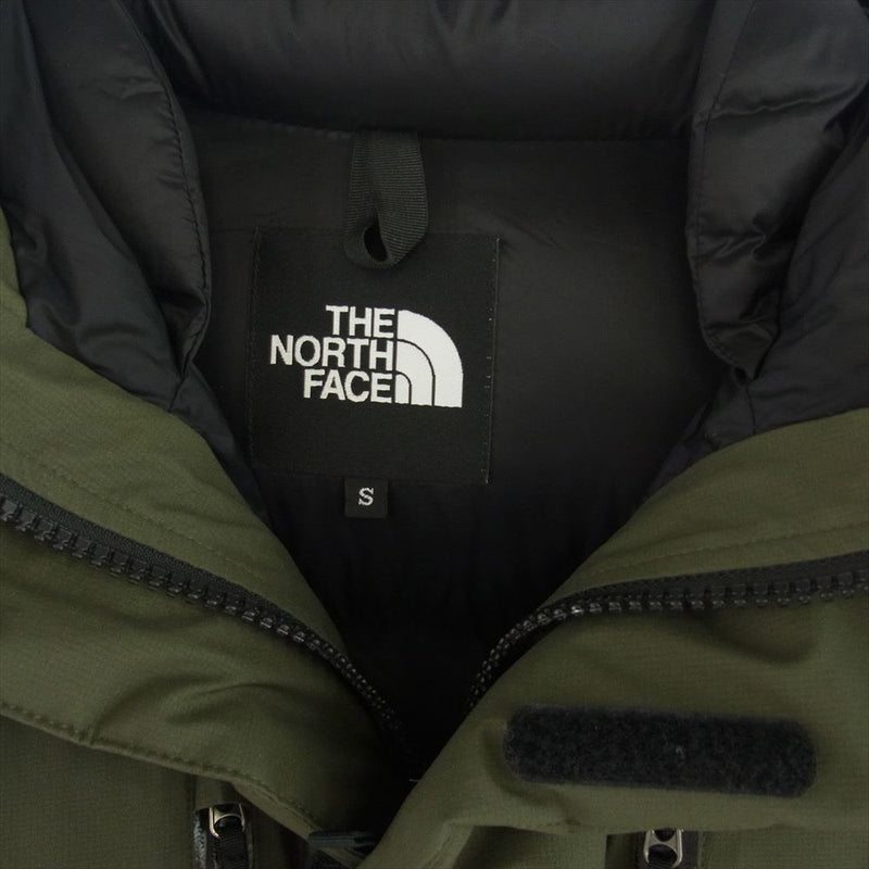 THE NORTH FACE ノースフェイス ND91950 BALTRO LIGHT JACKET GORE-TEX バルトロライト ジャケット ダウン ジャケット カーキ系 S【中古】