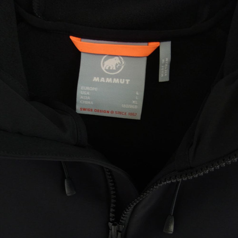 Mammut マムート 1011-01970 Winterfield SO Hooded Jacket AF ウィンターフィールド ジャケット ブラック系 XL【極上美品】【中古】