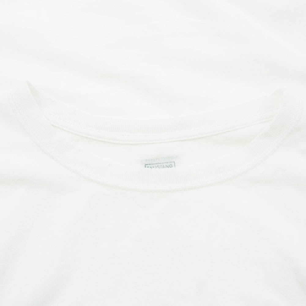 タンタン ダメージ加工 半袖 ポケット Tシャツ ホワイト系 XXXL【中古】