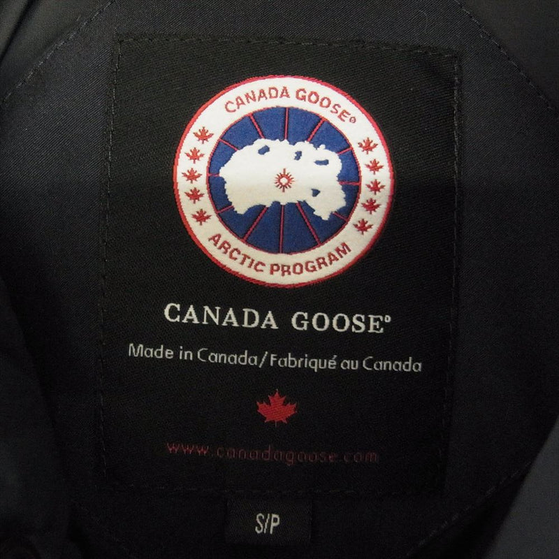 CANADA GOOSE カナダグース 7950M CHILLIWACK BOMBER JKT チリワック ボンバー ダウンジャケット ブラック系 S/P【中古】