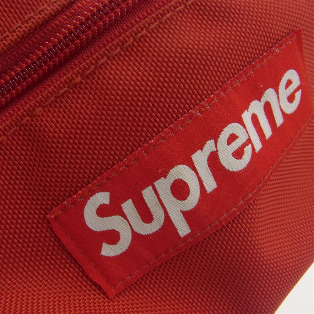 Supreme シュプリーム 18SS Waist bag BOX LOGO ボックスロゴ ウエストバッグ ポーチ ショルダーバッグ レッド系【中古】