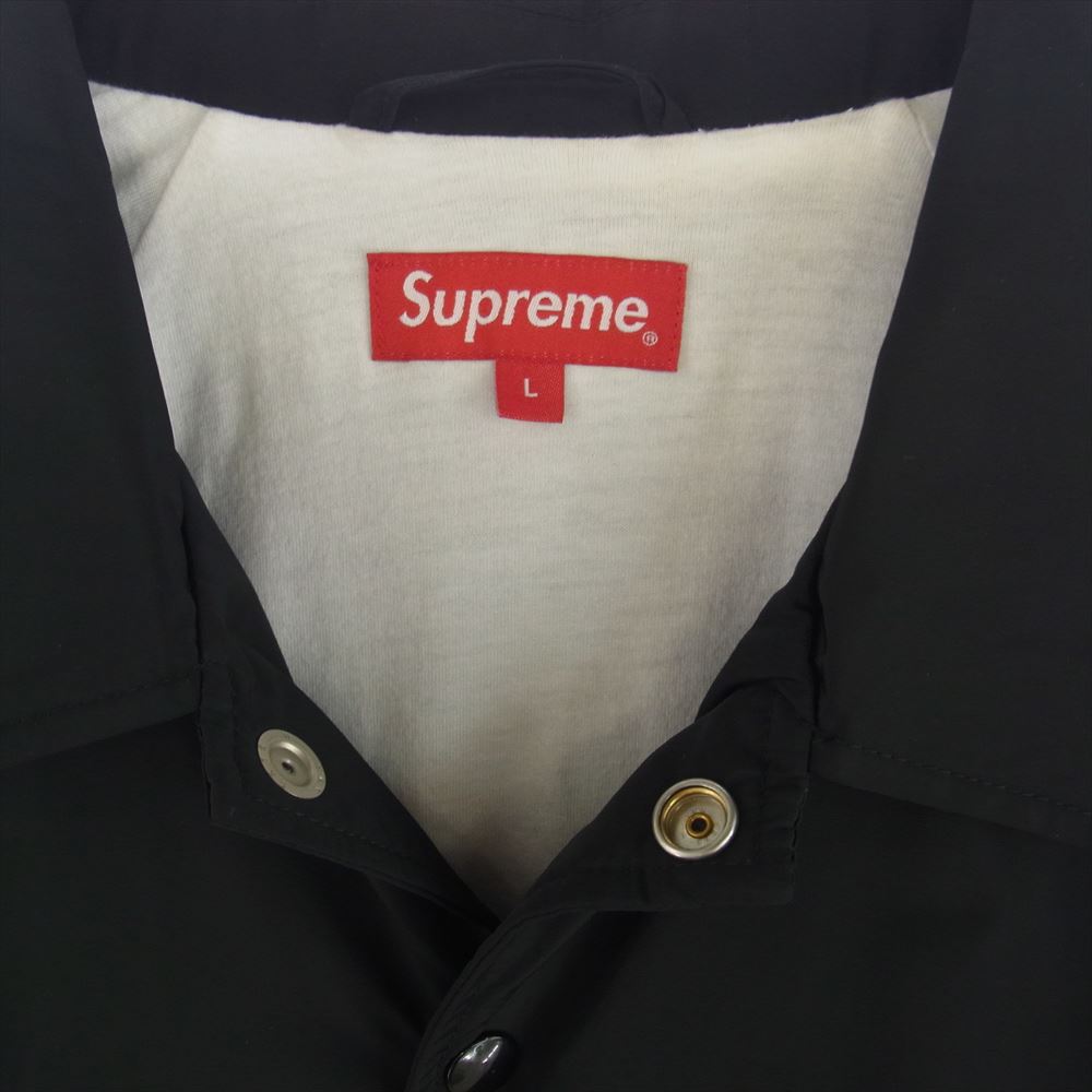 Supreme シュプリーム 20SS World Famous Coaches Jacket バックロゴプリント ポリエステルコーチジャケット ブラック系 L【中古】