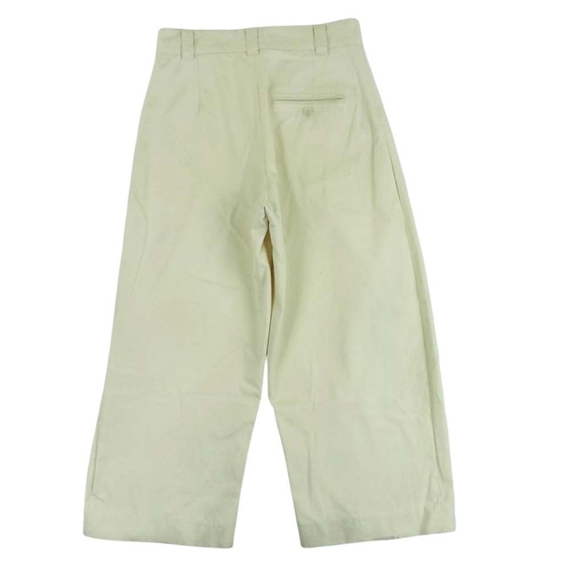 STUDIO NICHOLSON スタジオニコルソン SNM-078 BEN VOLUME PANT ボリューム パンツ オフホワイト系 S【中古】