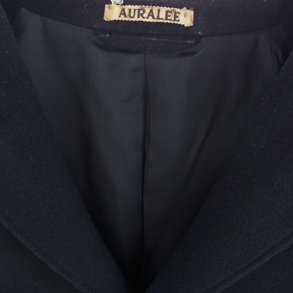 AURALEE オーラリー 18AW A8AJ02WF WOOL CASHMERE FLANNEL JACKET ウール カシミア カシミヤ フランネル ジャケット ネイビー系 3【中古】