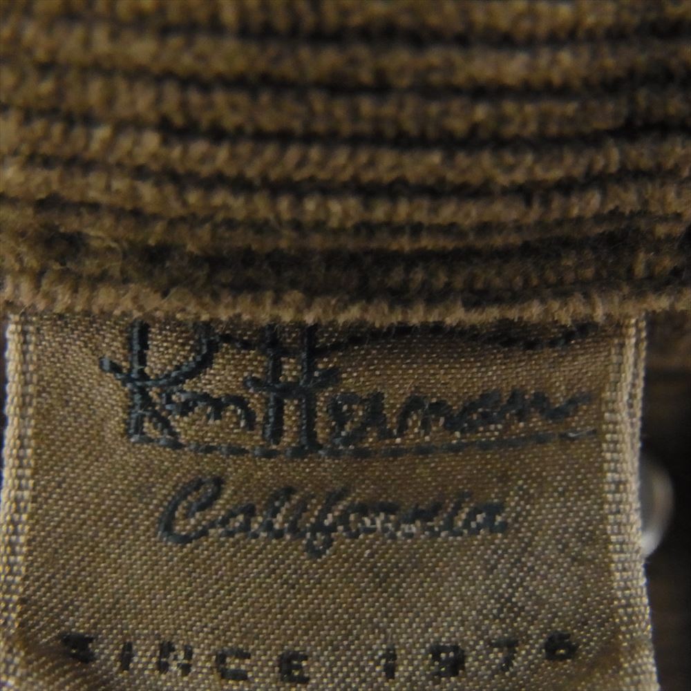 Ron Herman ロンハーマン 2820600009 1071 スリム コーデュロイ パンツ チャコール系 M【中古】