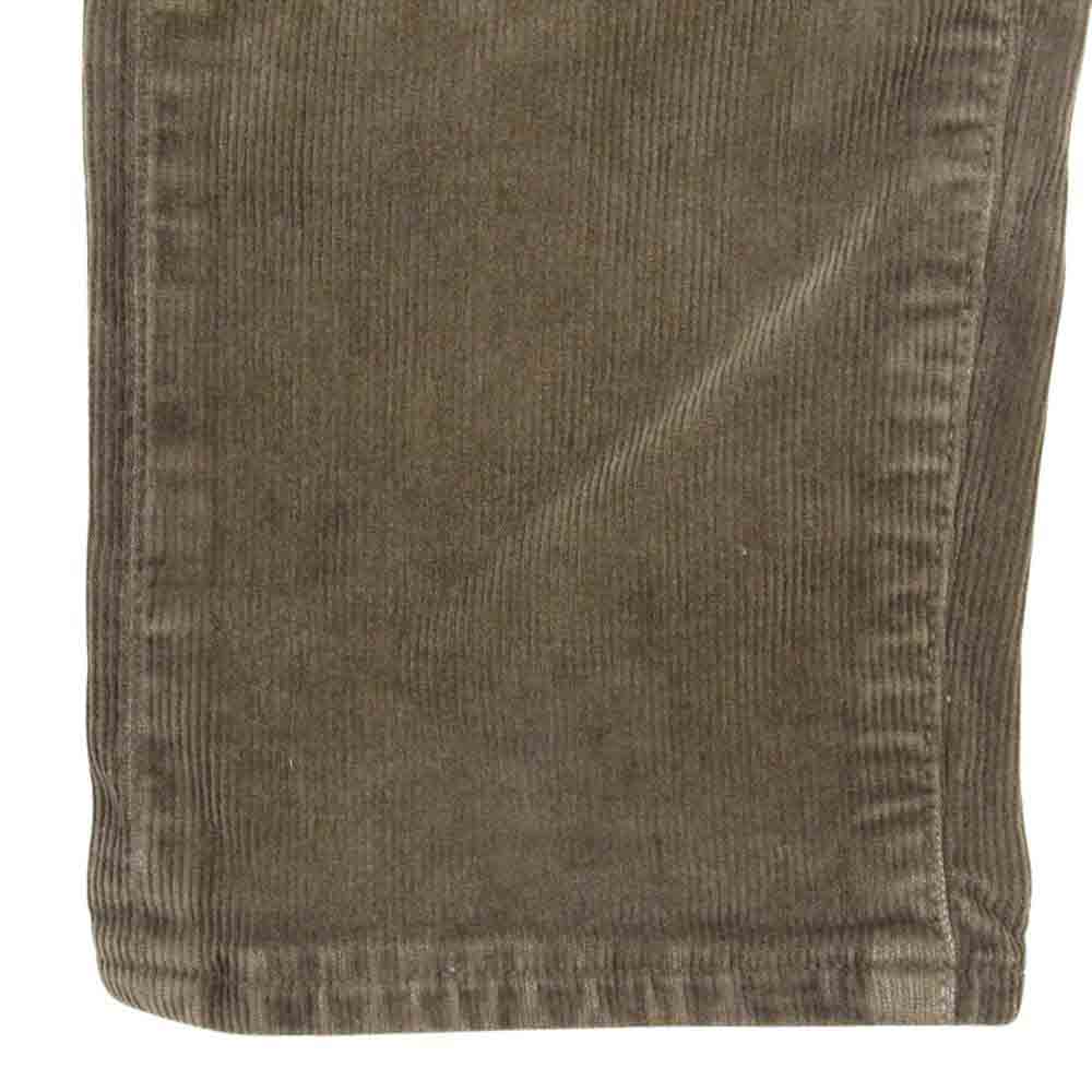 Ron Herman ロンハーマン 2820600009 1071 スリム コーデュロイ パンツ チャコール系 M【中古】