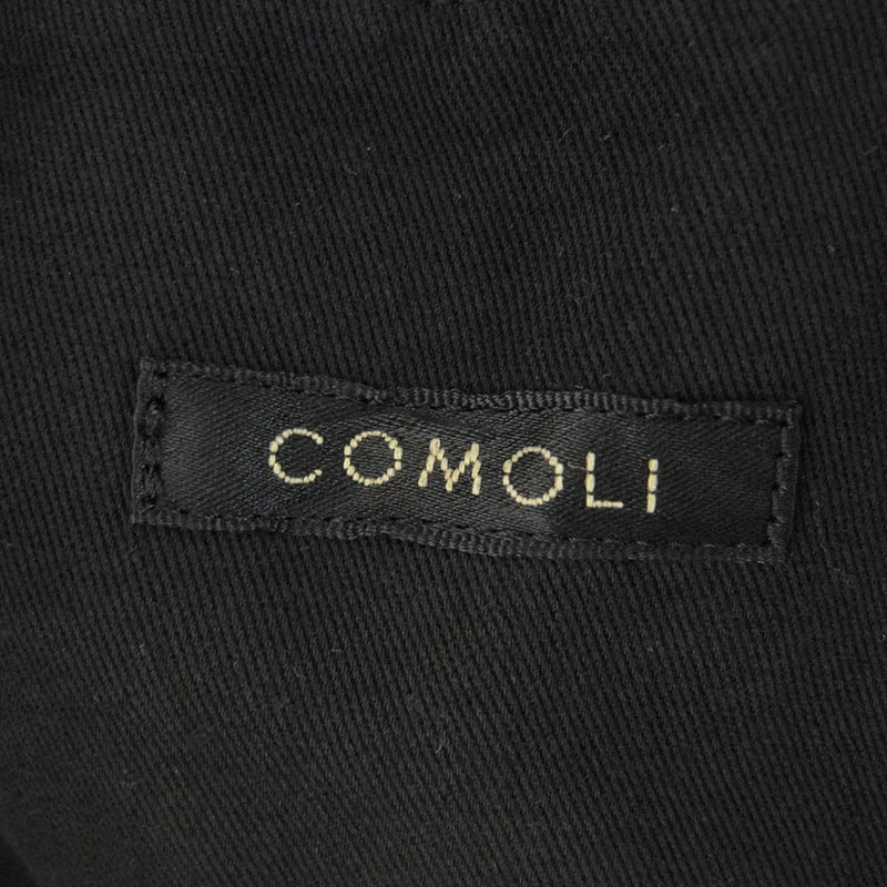 COMOLI コモリ 24AW A03-01004 製品染めジャケット ブラック系 3【新古品】【未使用】【中古】