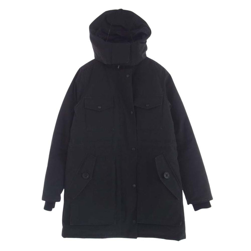 CANADA GOOSE カナダグース 5806L 国内正規品 サザビーリーグ GABRIOLA PARKA INLINE ガブリオラ パーカー インライン ダウンジャケット ブラック系 XS【中古】