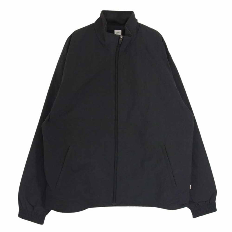 オヴィー Recycled Nylon Water-repellent Zip-up Jacket スタンドカラー ジップアップ ナイロン ジャケット ブラック系 XL【中古】