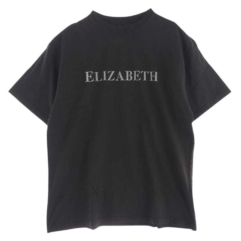 SEQUEL シークエル 22SS SQ-22SS-ST-08 ELIZABETH Tee エリザベス 半袖 Tシャツ ブラック系 ヴィンテージブラック XL【新古品】【未使用】【中古】