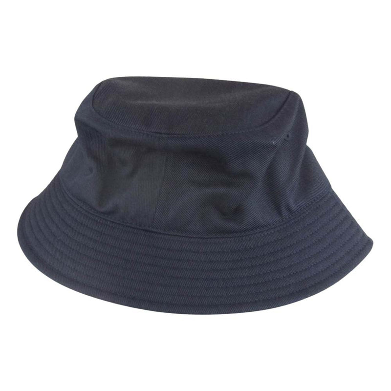 SEQUEL シークエル 23SS SQ-23SS-HT-01 BUCKET HAT ロゴ バケット ハット 帽子 ネイビー ネイビー系 59cm【新古品】【未使用】【中古】