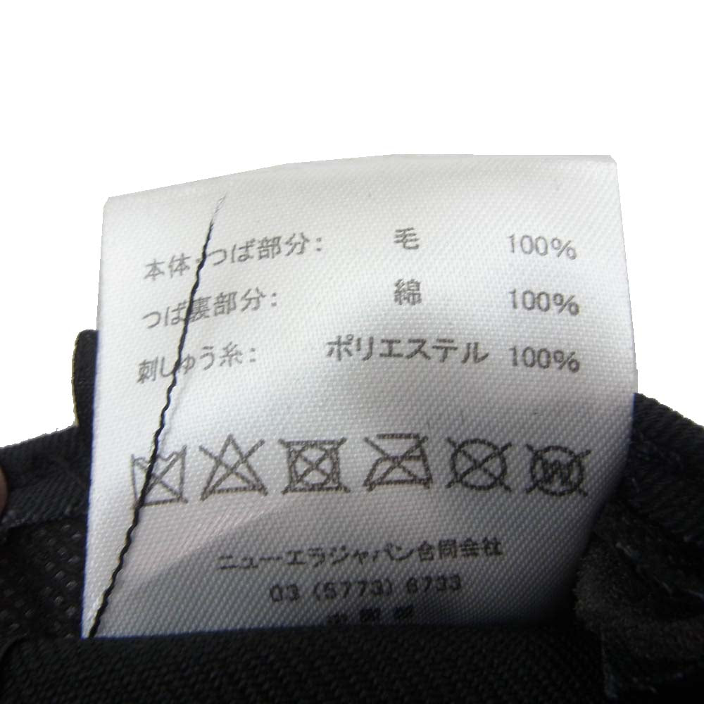 F.C.R.B. エフシーアールビー Bristol ブリストル NEWERA 59FIFTY ニューエラ ベースボール キャップ ブラック系【極上美品】【中古】