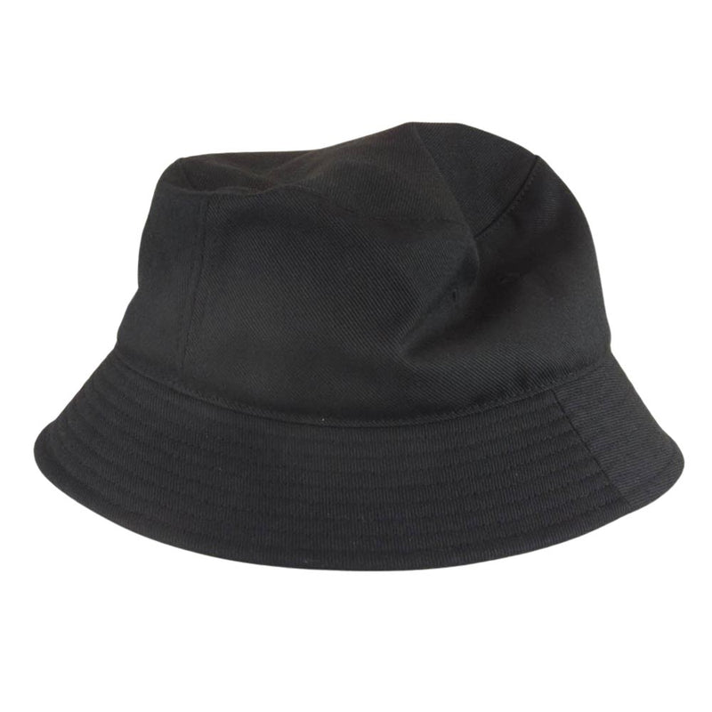 SEQUEL シークエル 23SS SQ-23SS-HT-01 BUCKET HAT ロゴ バケット ハット 帽子 ブラック ブラック系 59cm【新古品】【未使用】【中古】