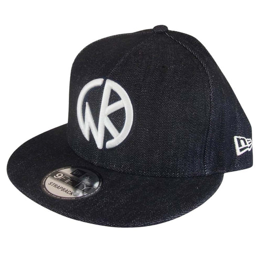 NEW ERA ニューエラ 9FIFTY ジャパンデニム KINマーク キャップ インディゴブルー系 F【極上美品】【中古】