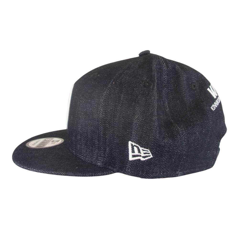 NEW ERA ニューエラ 9FIFTY ジャパンデニム KINマーク キャップ インディゴブルー系 F【極上美品】【中古】