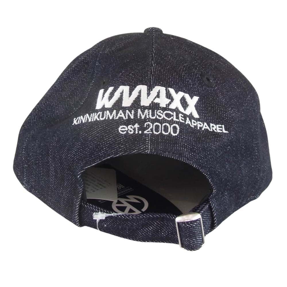 NEW ERA ニューエラ 9FIFTY ジャパンデニム KINマーク キャップ インディゴブルー系 F【極上美品】【中古】