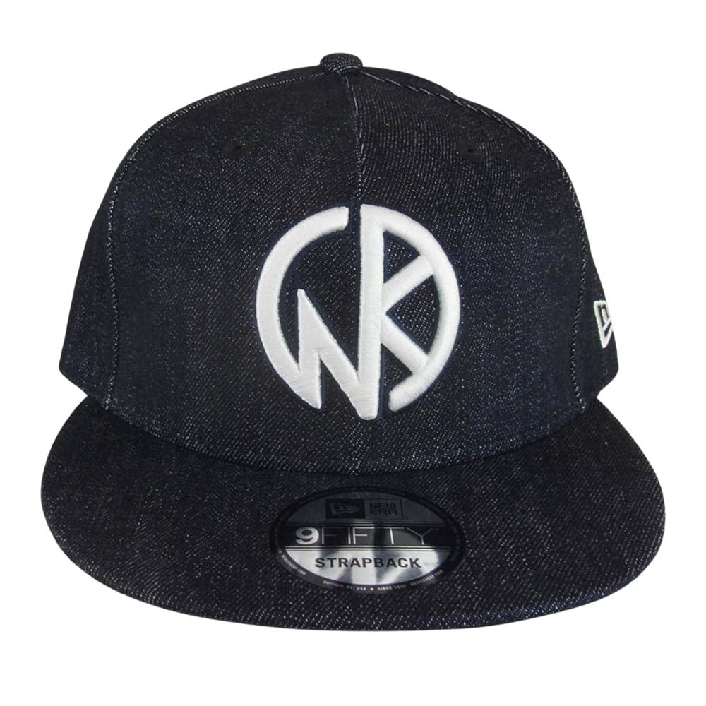NEW ERA ニューエラ 9FIFTY ジャパンデニム KINマーク キャップ インディゴブルー系 F【極上美品】【中古】