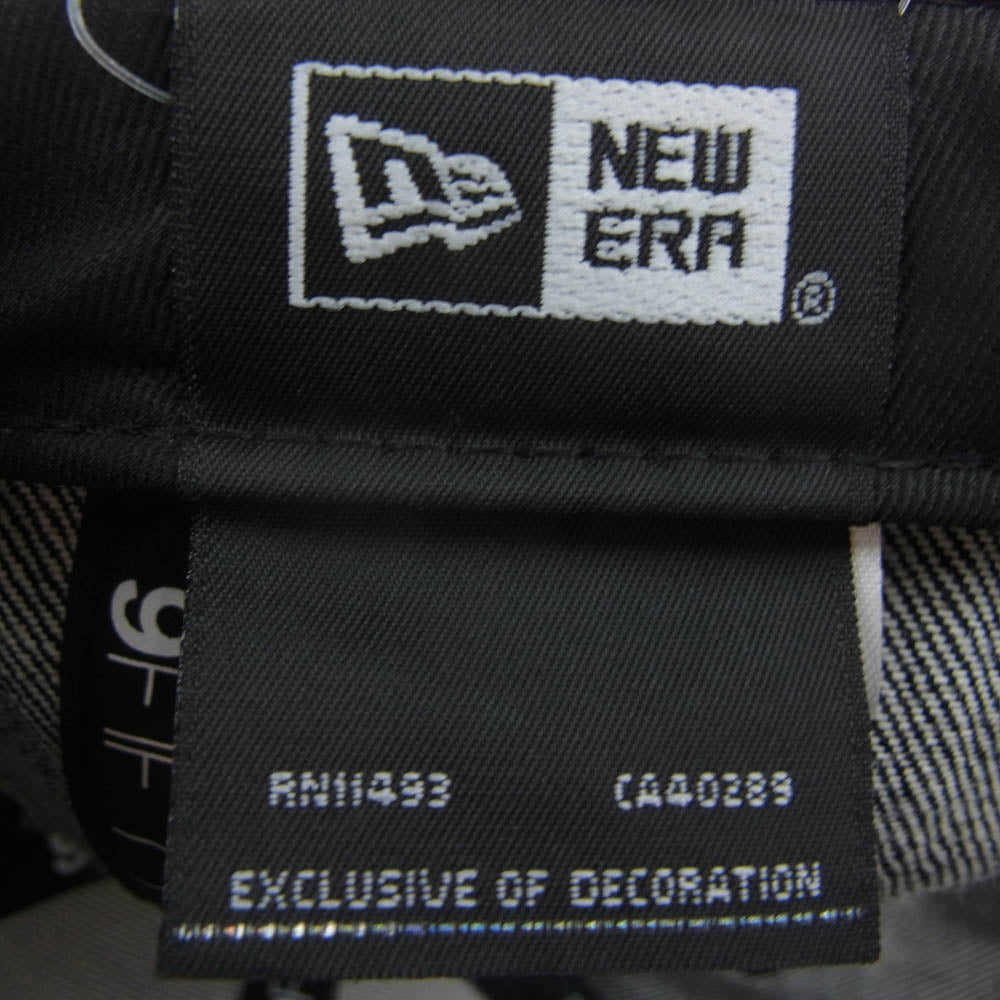 NEW ERA ニューエラ 9FIFTY ジャパンデニム KINマーク キャップ インディゴブルー系 F【極上美品】【中古】