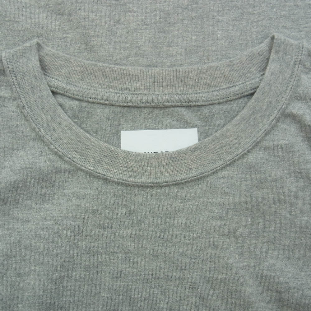 WTAPS ダブルタップス 23SS 231ATDT-CSM40 AII SS COTTON LEAGUE アイアイ ショートスリーブ コットン リーグ Tシャツ グレー系 03【中古】