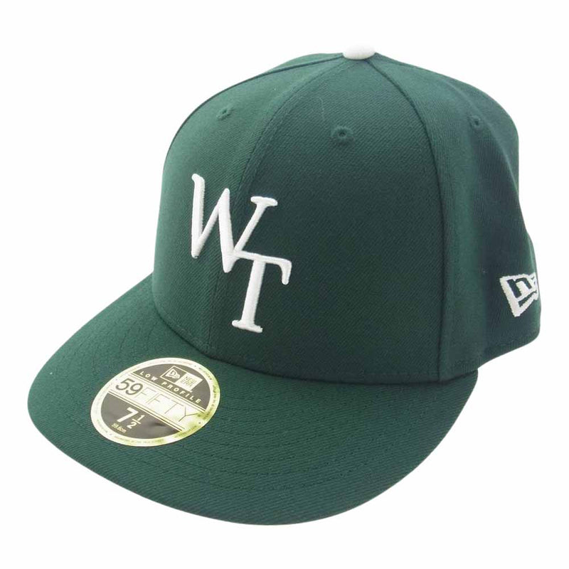 WTAPS ダブルタップス 241NENED-HT01 × Newera ニューエラ 59FIFTY Low Profile 59フィフティ ロー プロファイル キャップ グリーン系【新古品】【未使用】【中古】