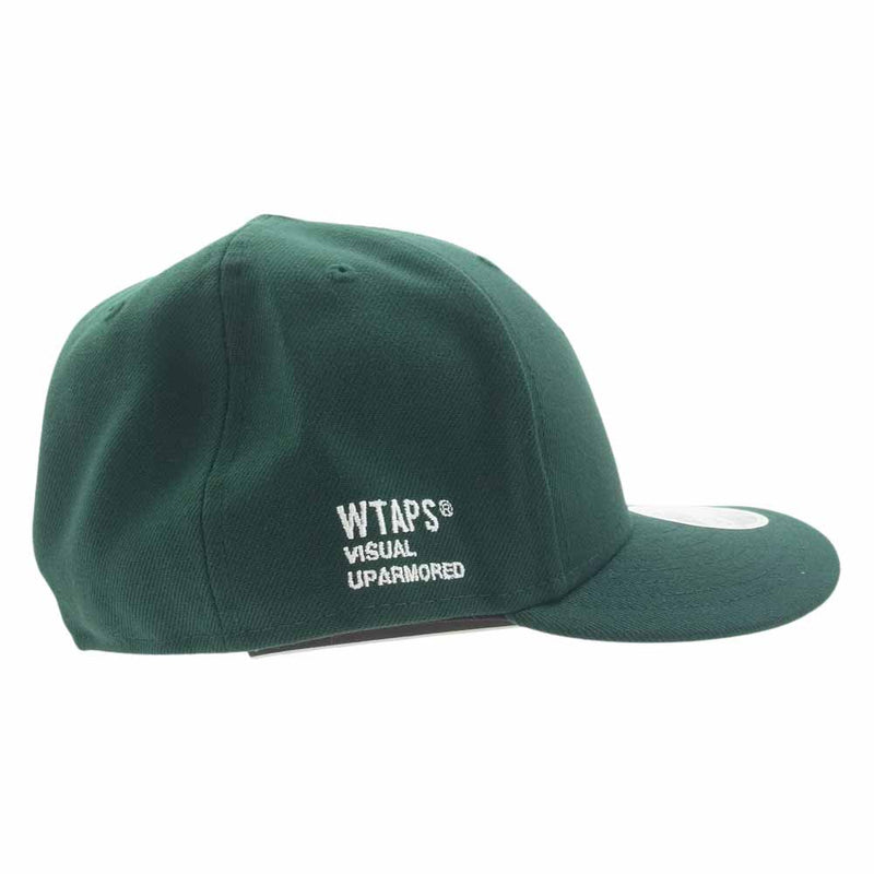 WTAPS ダブルタップス 241NENED-HT01 × Newera ニューエラ 59FIFTY Low Profile 59フィフティ ロー プロファイル キャップ グリーン系【新古品】【未使用】【中古】