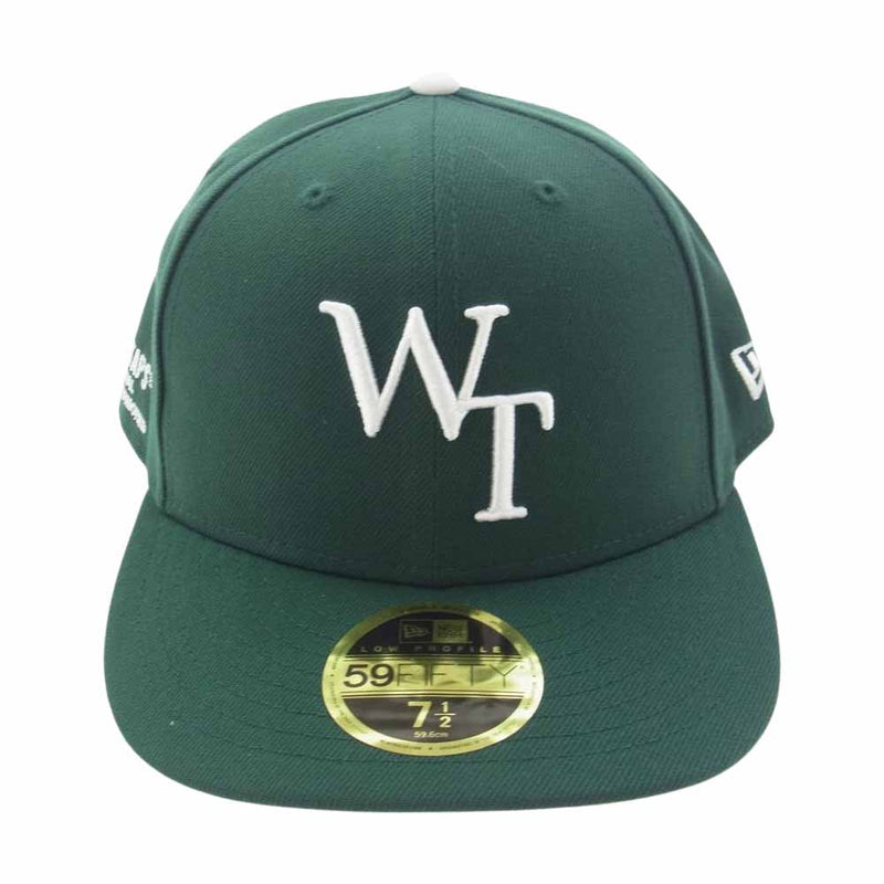 WTAPS ダブルタップス 241NENED-HT01 × Newera ニューエラ 59FIFTY Low Profile 59フィフティ ロー プロファイル キャップ グリーン系【新古品】【未使用】【中古】