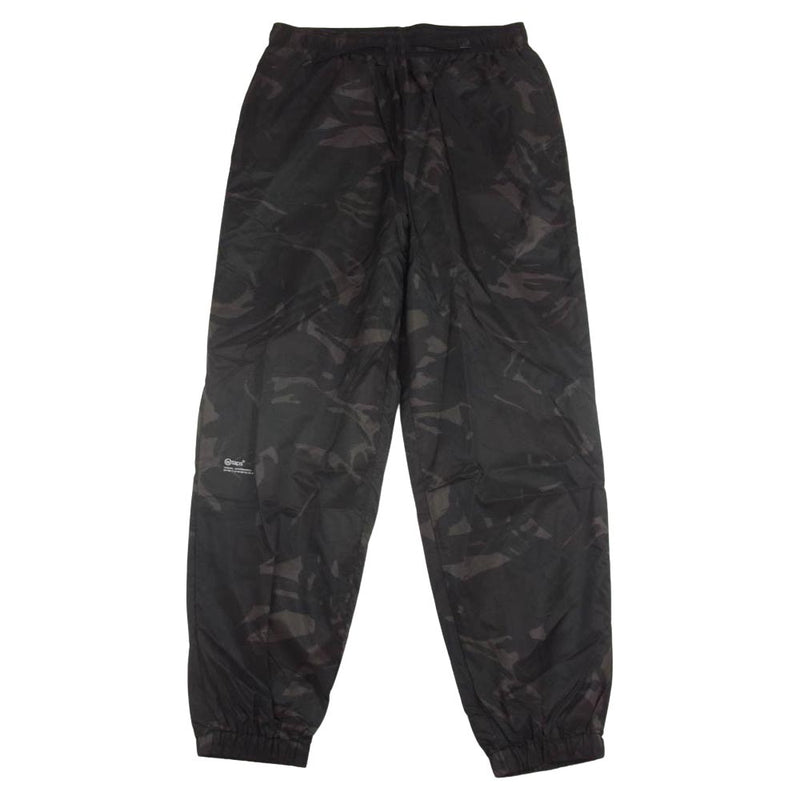 WTAPS ダブルタップス 23AW 232BRDT-PTM02 TROUSERS ナイロン カモフラージュ 迷彩 イージー パンツ カーキ系 02【美品】【中古】