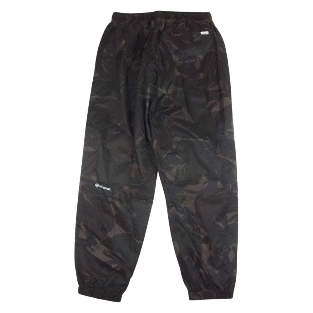 WTAPS ダブルタップス 23AW 232BRDT-PTM02 TROUSERS ナイロン カモフラージュ 迷彩 イージー パンツ カーキ系 02【美品】【中古】