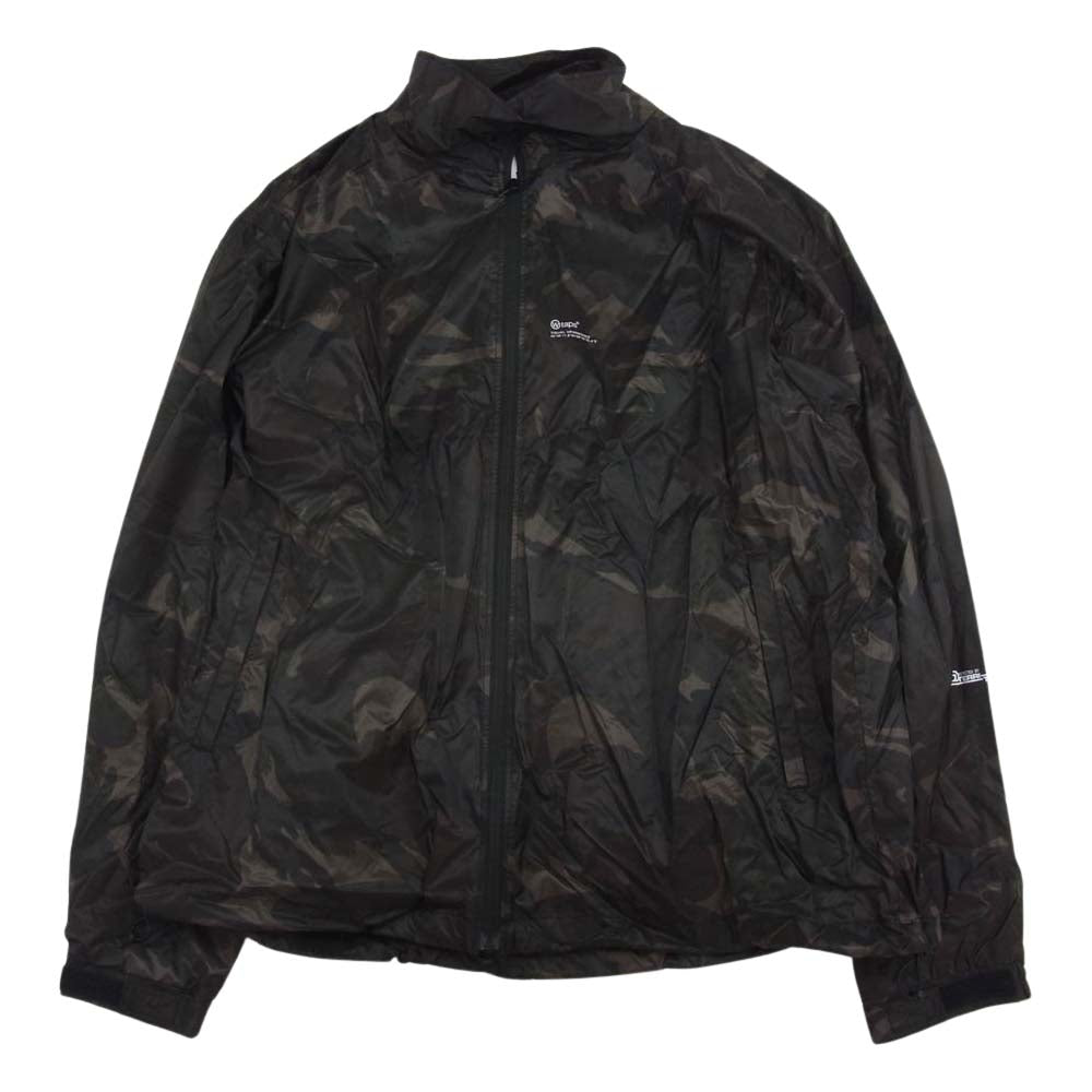 WTAPS ダブルタップス 23AW 232BRDT-JKM02 TRACK JACKET NYLON TAFFETA TEXTILE トラック ナイロン ジャケット ジップアップ カモ柄 カーキ系 03【新古品】【未使用】【中古】