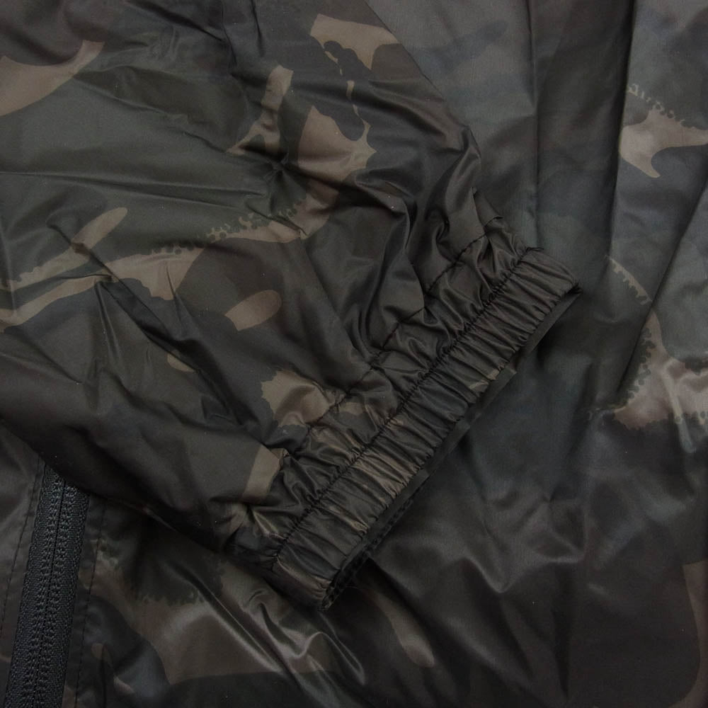 WTAPS ダブルタップス 23AW 232BRDT-JKM02 TRACK JACKET NYLON TAFFETA TEXTILE トラック ナイロン ジャケット ジップアップ カモ柄 カーキ系 03【新古品】【未使用】【中古】