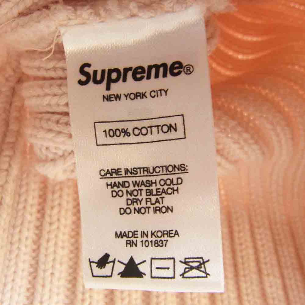 Supreme シュプリーム Small Box Logo Beanie スモールボックスロゴビーニー ニットキャップ ピンク系【中古】